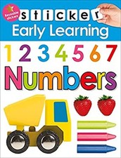 Sticker Early Learning: Numbers : With Reusable Stickers Paperbac
