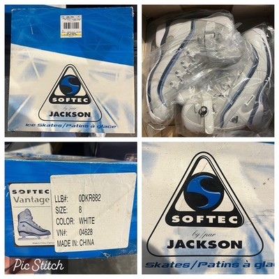 NEW Jackson Ultima Softec Vantage Comfort Figure Skates Adult Size 8