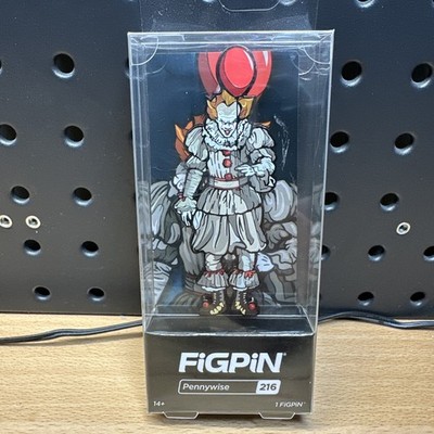 Figpin Fig Pin - #216 Pennywise with Balloon - IT Chapter Two Horror Enamel Pin