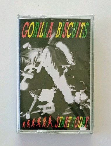 Gorilla Biscuits Start Today Cassette Green Tinted Clear Ltd Edition Sealed NEW
