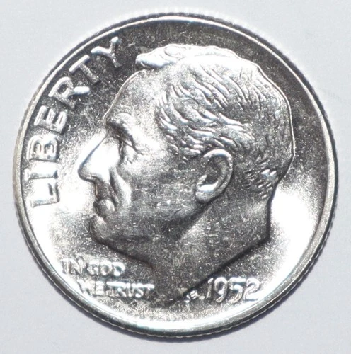 1952 Roosevelt Dime CHOICE BRILLIANT UNCIRCULATED (K226)