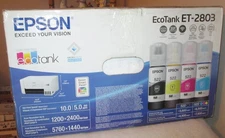 Epson EcoTank ET-2803 Wireless All-in-One Printer-As Is  UNTESTED NON WORKING PA