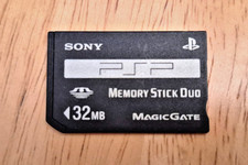 PSP Official Sony Memory Stick 32MB