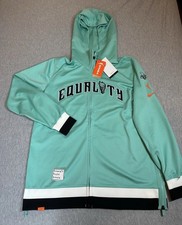 Nike Dri-FIT WNBA New York Liberty Team Issued Hoodie Blue Women's LARGE TALL