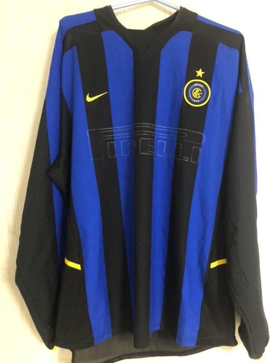 Nike Inter Milan Fan Edition Jersey Azul Talla L Mal Estado Ropa de Fútbol