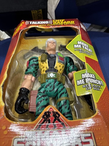 Modellino Parlante 12" Small Soldiers Chip Hazard 1998 Vintage NUOVO Hasbro - Foto 11 di 11