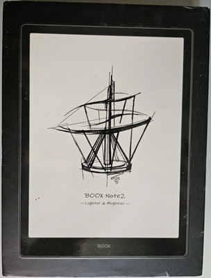 Onyx Boox Note 2 in original box with pen