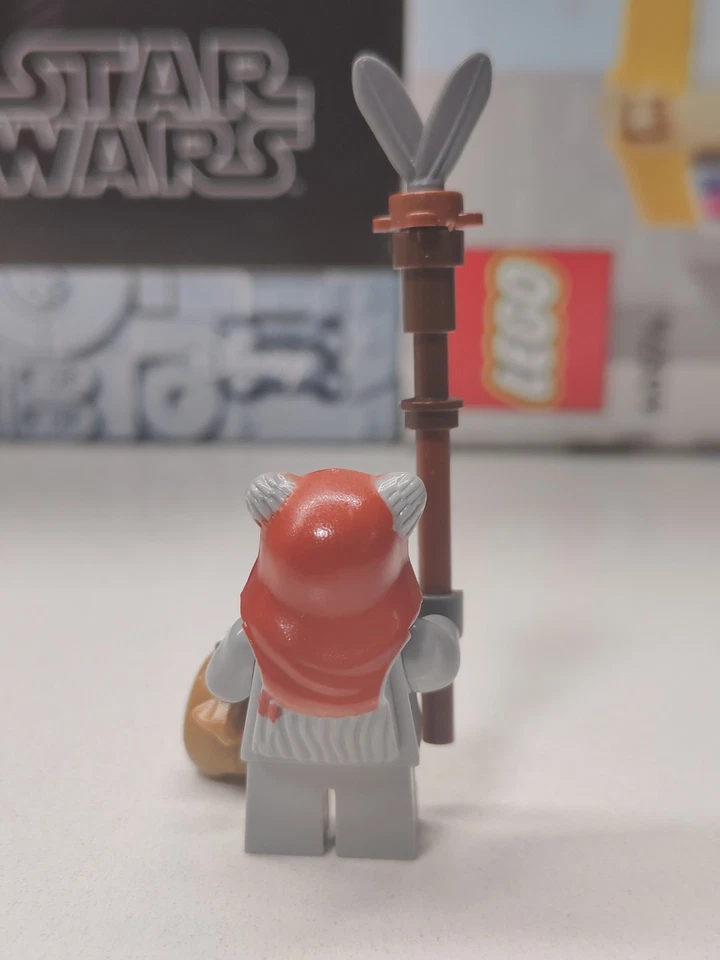 Star Wars CHIEF CHIRPA w Staff of Endor Custom Lego Minifigure Ewok Village - Image 2 of 2