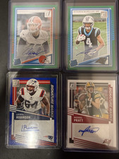 2024 Donruss Auto Lot Tetairoa McMillan Schwesinger Pratt Layden Robinson /75