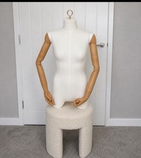 Female Mannequin Torso Size S Pinnable Linen