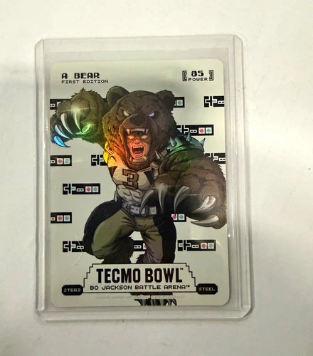 Tecmo Bowl Bo Jackson Battle Arena Steel Sore Thumb A Bear Bobby Hebert