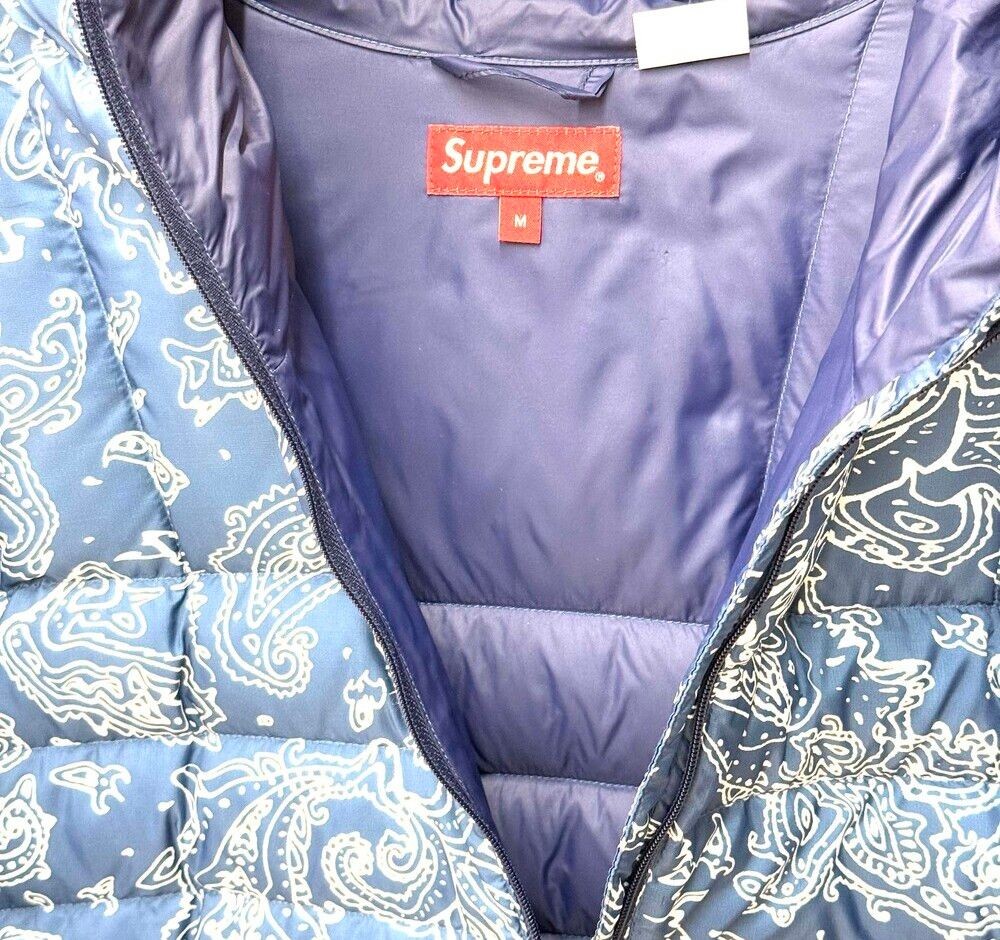 Supreme Micro Down Half-Zip Pullover Padding Pais… - image 3
