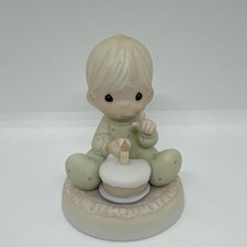 Precious Moments Baby  s First Birthday 1992 Baby  s First Series 524069 NO BOX
