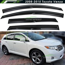 For 2008-2016 Toyota Venza Jdm Mugen Style Window Visors Rain Guards Deflectors