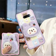 Linda funda de teléfono para LG Q60 cubierta trasera bolsa de parachoques