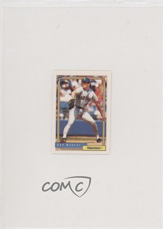 1992 Topps Micro Box Set Rob Murphy #706 0f6