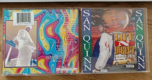 San Quinn - Live N Direct Ultra Rare OG Press JT Bigga Figga D-Moe Seff tha Gaff