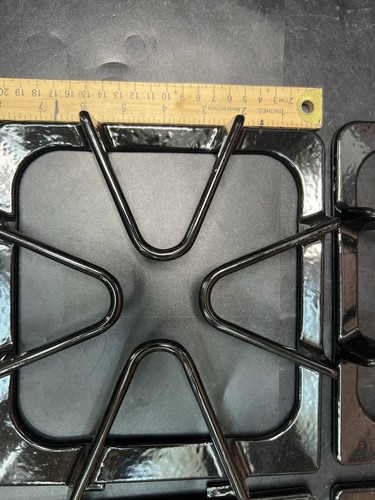 W10447925 Gas Stove Burner Grates Set of 4 For Whirlpool Kenmore Maytag Range - Picture 8 of 9