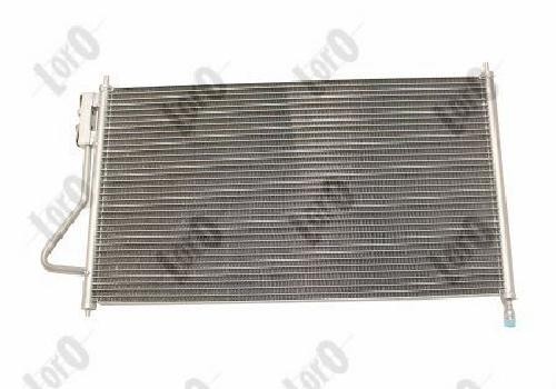 ABAKUS New Air Conditioning Condenser 017-016-0007 For Ford, Aluminium