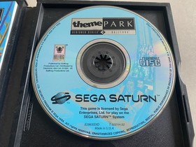 Theme Park, Sega Saturn, PAL, Complete