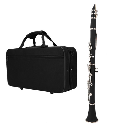 Professional Bb Clarinet 17 Key Boehm System with Full Accessories Kit - Picture 1 of 12
