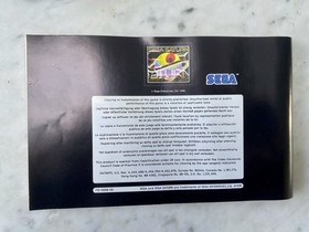 Sega Saturn Burning Rangers CIB PAL UK Release. Played Once. OG paperwork manual