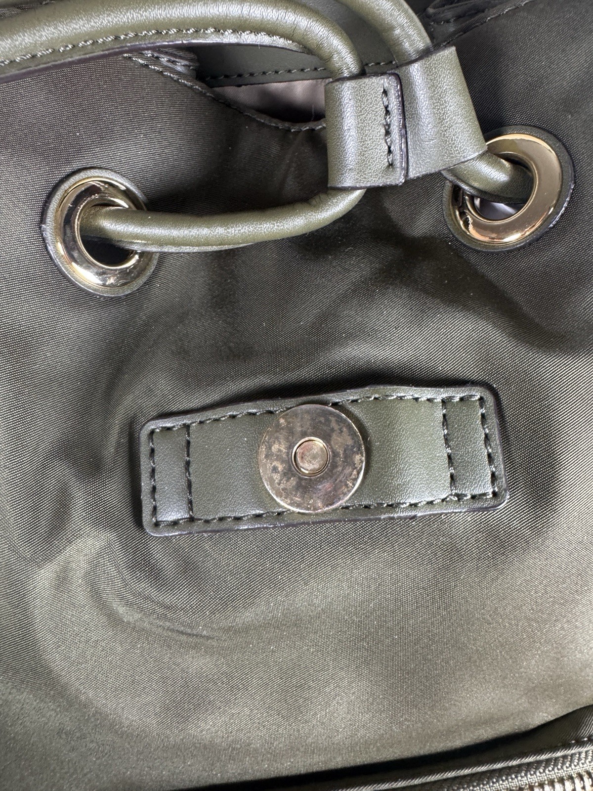 Michael Kors  Abbey Cargo Drawstring Backpack Bag… - image 13