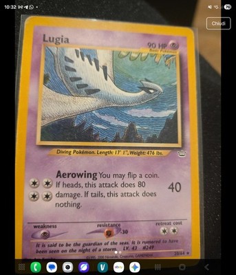 Lugia 20/64 - Aquapolis Set (2003) - Era e-Reader