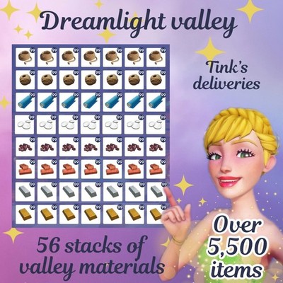 Dreamlight Valley Resources   Materialpaket