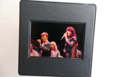 David Bowie & Mick Jagger  Press archive  35mm slide - see full listing page (e)