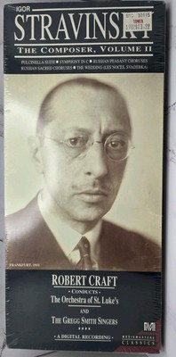 Collectable Igor Stravinsky Orig Pack Purchased 1982 Historic Tower Records D129