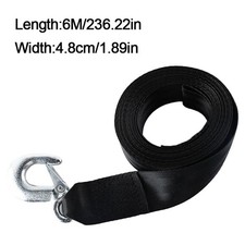 Super Heavy Duty Trailer Winch Strap for Boat, Jetski & Car Trailers 6m Webbing