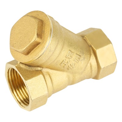 3/4 BSPP Female Thread Y Shaped Brass Strainer Filter Valve Connector For New