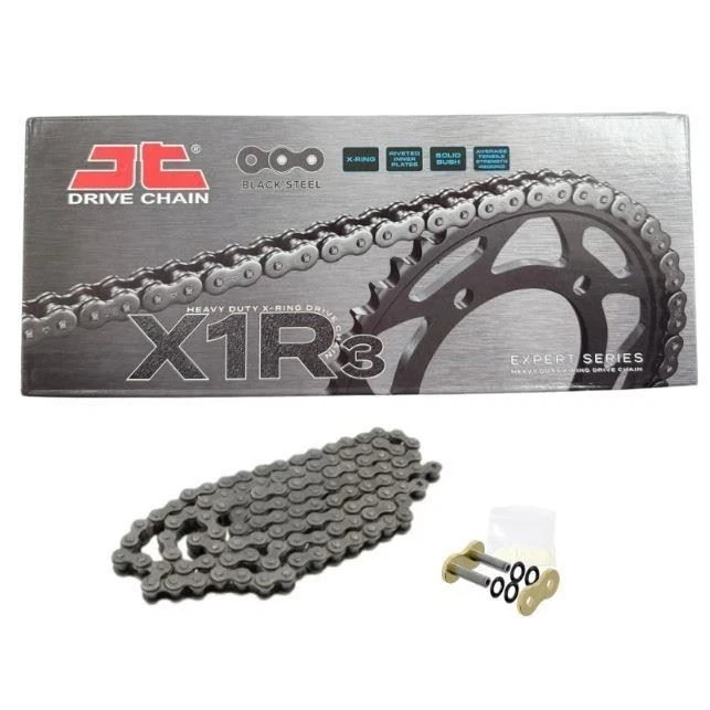 Cadena de motocicleta JT Steel X-Ring 520 X1R3 112L Suzuki SFV650 Gladius 2009 - 2015 Foto 2 de 2