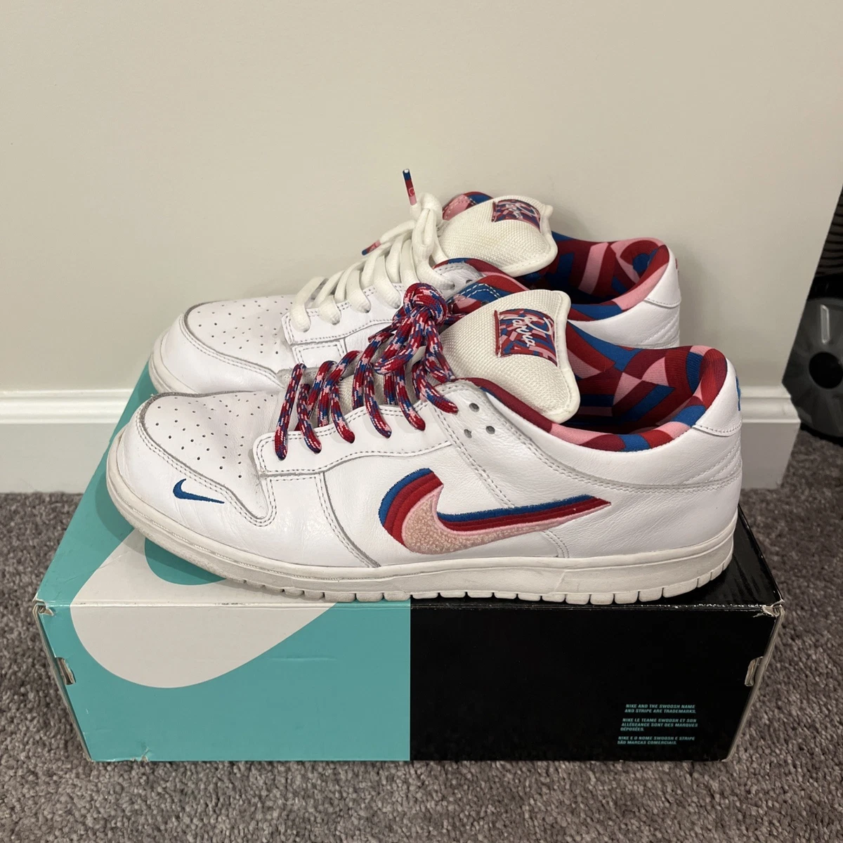 Nike Parra x Dunk OG SB QS Low White for Sale - Authenticity