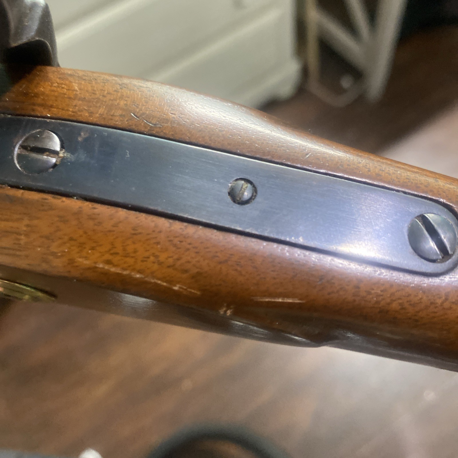 Thompson Center Hawken Stock Complete With 15/16” Barrel Channel.