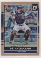 2016 Panini Donruss Optic Orange 144/199 Brian McCann #91 y0i