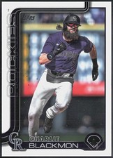 Charlie Blackmon 2025 Topps Series 1 #311 Colorado Rockies