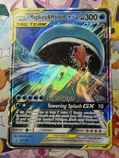 Pokemon Magikarp & Wailord GX Tag Team SM166 Holo Black Star Promo Jumbo Card on eBay