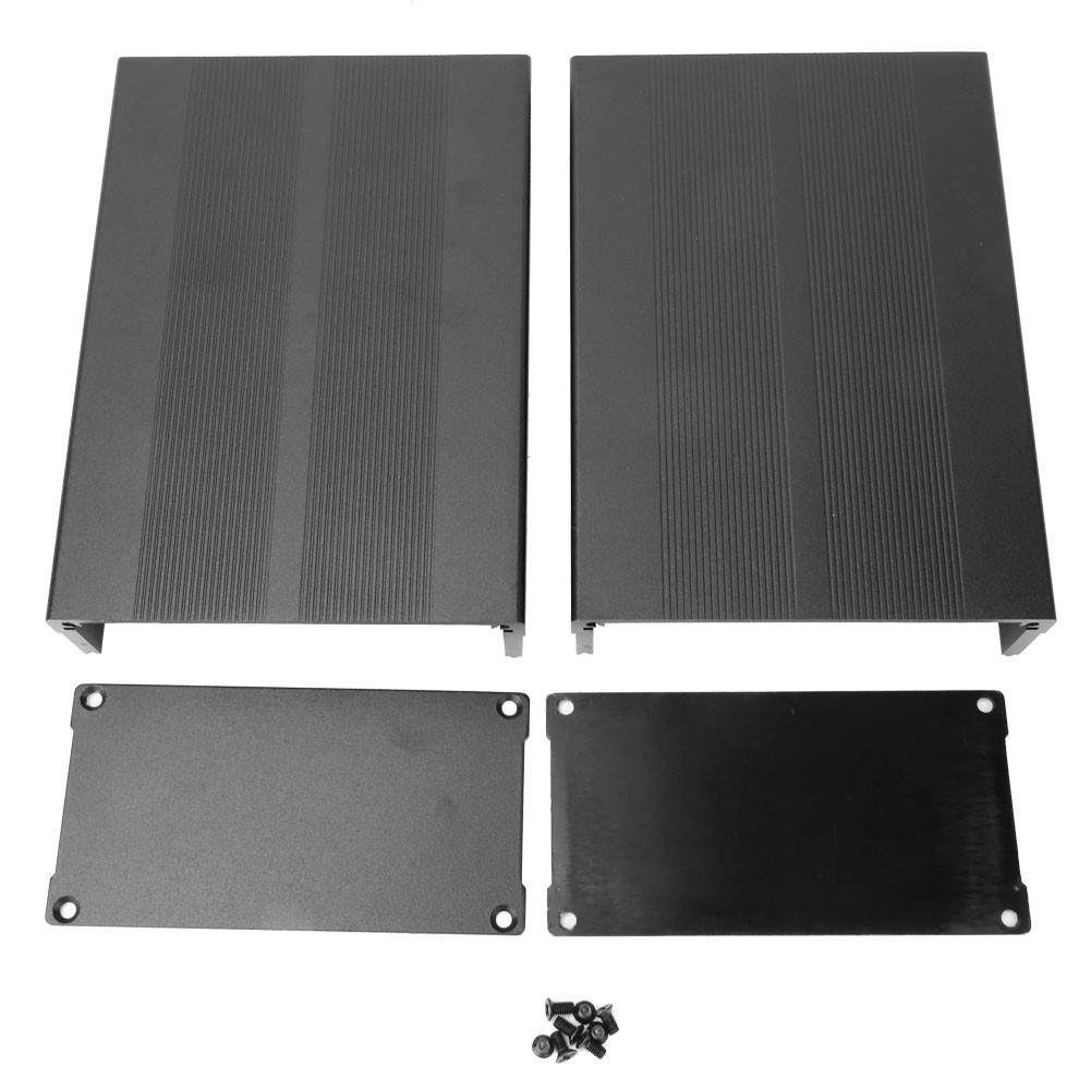 Enclosure Electronic Circuit Board Project Aluminum Box Cooling Case 55 X