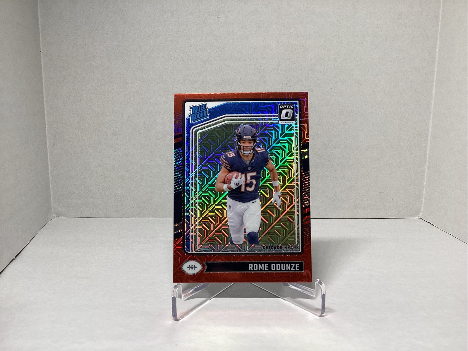 2024 Donruss Optic - Rome Odunze Red Mojo Prizm (RC) #286