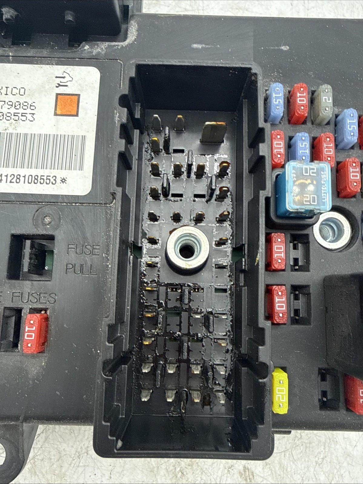 05-13 CHEVROLET CORVETTE C6 BODY CONTROL MODULE FUSE BOX BCM OEM