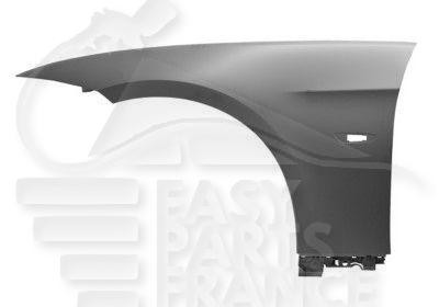 Aile avant gauche avec emplacement feu en acier pour BMW E92