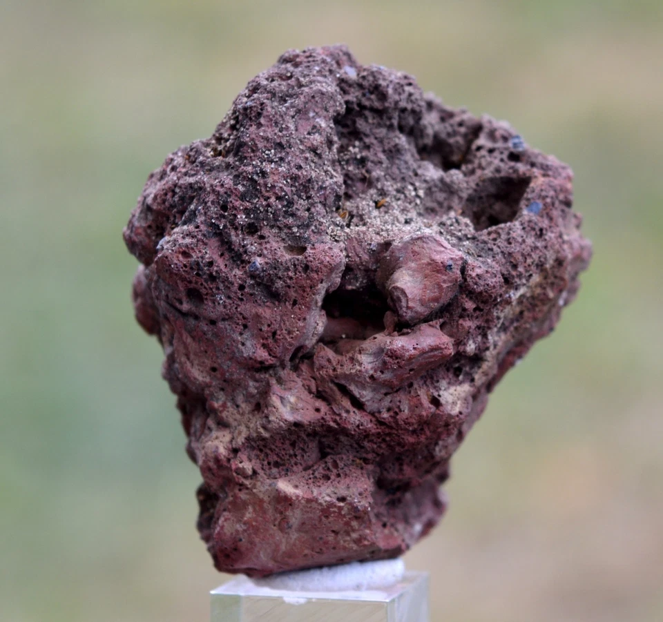 Scories volcaniques & Augite 53 grammes - Gergovie, La Roche-Blanche, France - Photo 3/4