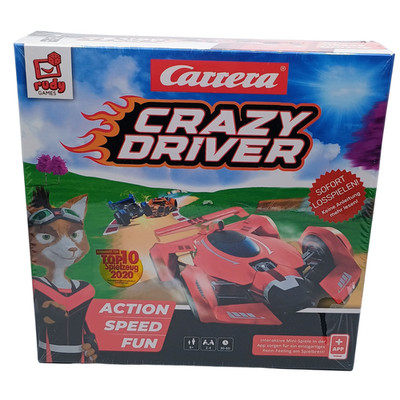 Carrera Crazy Driver Rudy Games Brettspiel iOS Android Familienspiel Kinderspiel