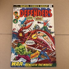 Defenders  7  August 1973  Marvel Comics Hawkeye GOOD