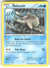 Relicanth 23/98 Common Ancient Origins Pokemon Lightly Played