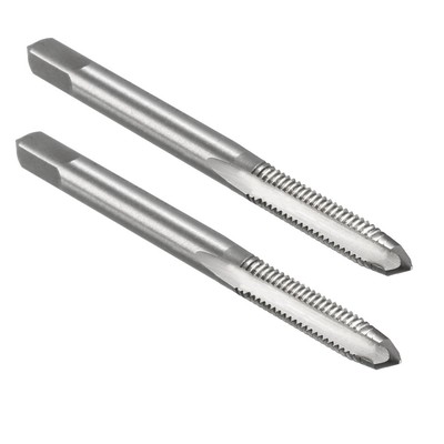 2pcs Metric Taps M5 x 0.8mm Pitch Thread Plug Tap HSS for Clocks Watches DIY