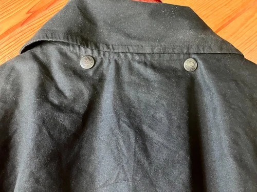 Kakadu Traders Mens Cotton Oilskin Duster Size Lg Drover Rain Coat Australia image 6