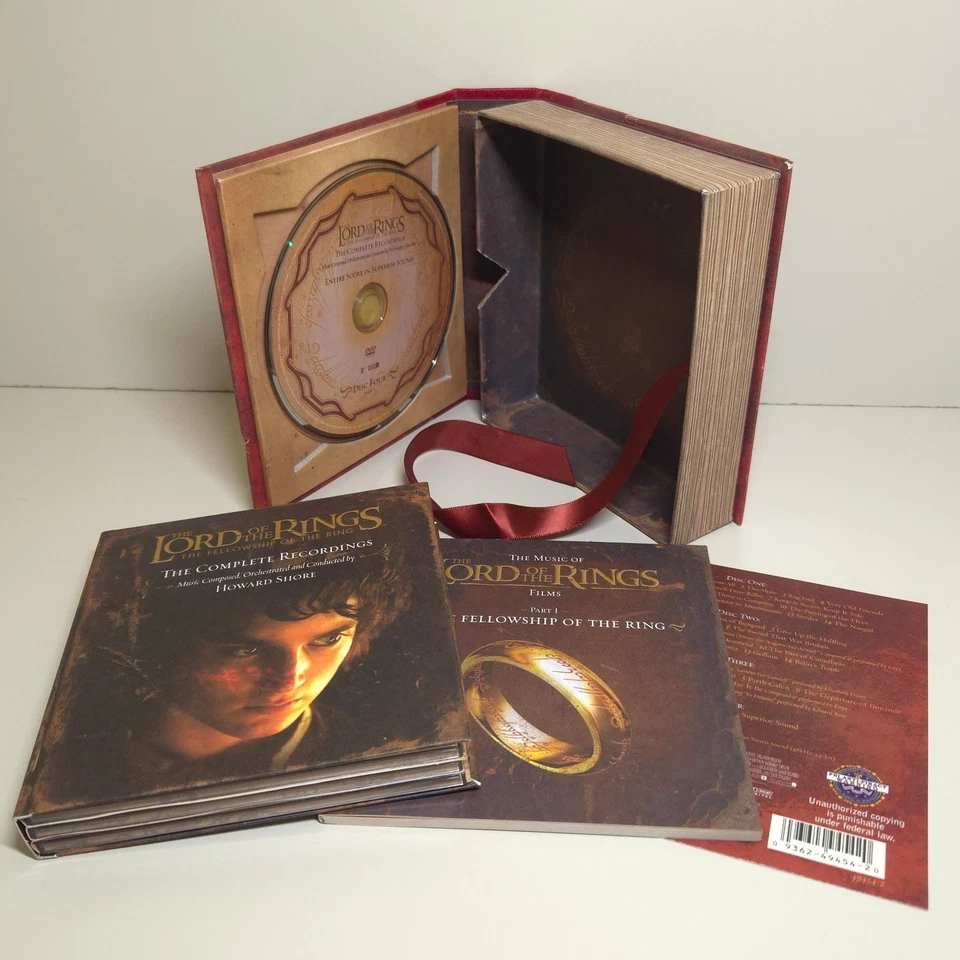 The Lord of the Rings: Fellowship of the Ring Complete Recordings CD box set - Image 3 of 4